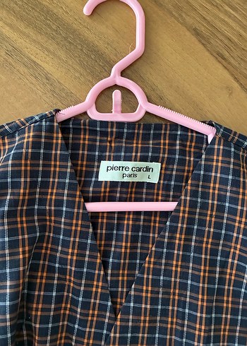 Pierre Cardin Düğmeli, Kısa kollu erkek pijama üstü - Görsel 4