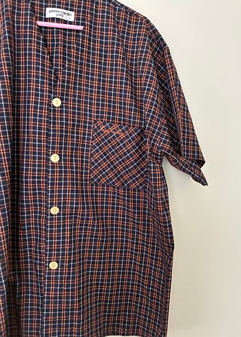 Pierre Cardin Düğmeli, Kısa kollu erkek pijama üstü - Görsel 2