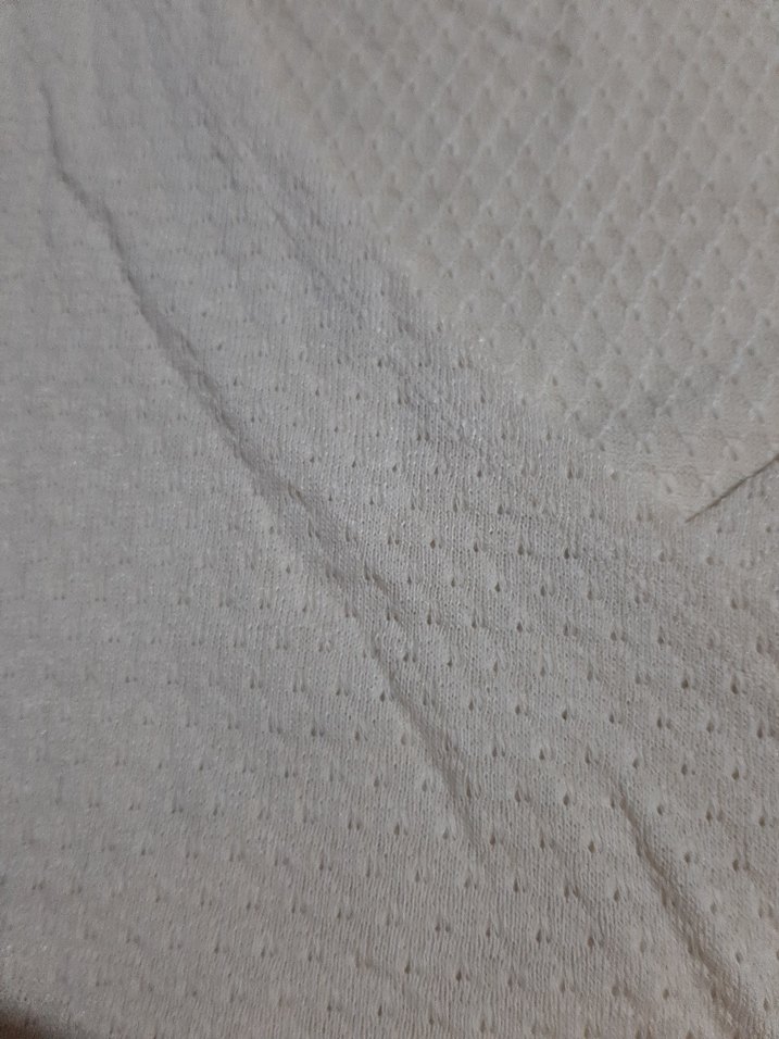 Bej V Yakalı Uzun Kollu Crop Top - Görsel 3