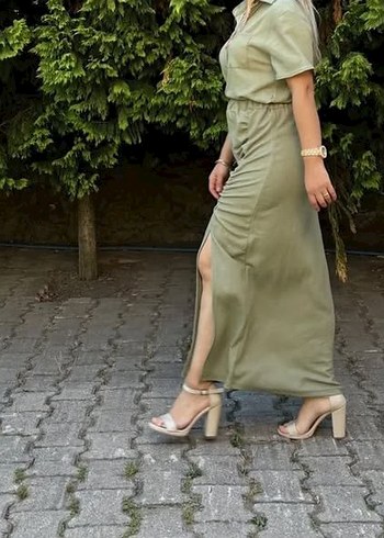 Kadın gömlek etek takım - Görsel 2