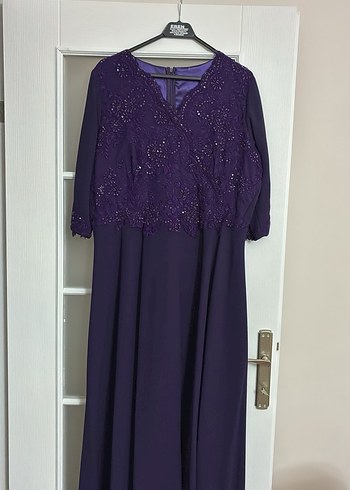 Mor  Boncuklu Yılan Desenli yarım kol - Görsel 2