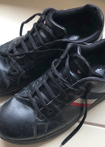 USPA Siyah günlük Erkek Ayakkabı - Görsel 2