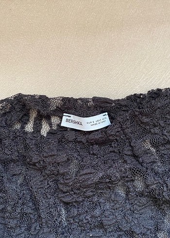 Dantel Detaylı Siyah Gotik Bluz - Görsel 3