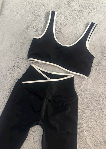 Siyah Street Wear Spor Sütyeni xs/s beden uyumludur - Görsel 5