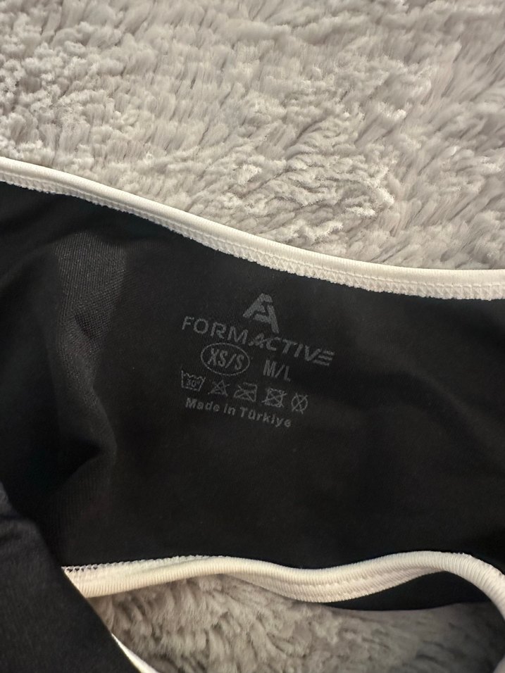 Siyah Street Wear Spor Sütyeni xs/s beden uyumludur - Görsel 3