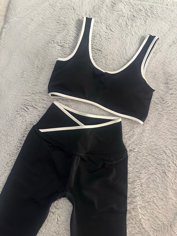 Siyah Street Wear Spor Sütyeni xs/s beden uyumludur - Görsel 5