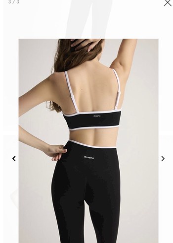 Ginchy dossha Siyah Kadın Tayt - Görsel 6