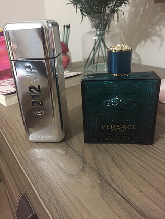 2 adet orjinal parfüm şişesi 