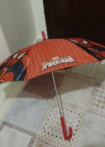 Marvel Renkli Spiderman Kadın Şemsiye - Görsel 2