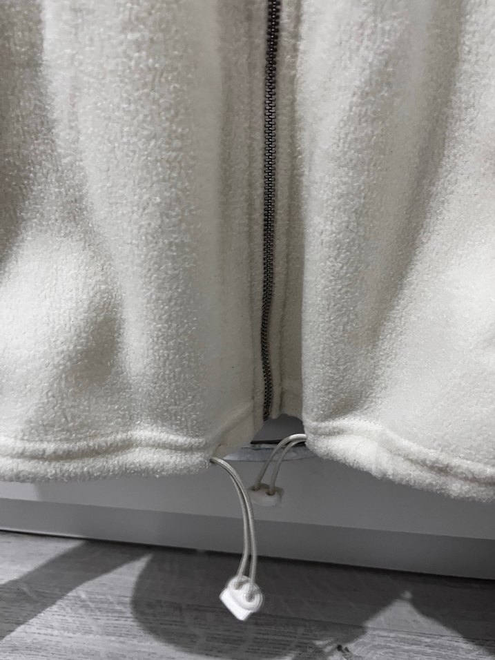 Yüksek Yakalı Fermuarlı Gri Kadın Ceket - Görsel 3