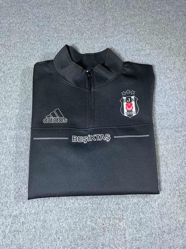 BJK Yarım Fermuarlı Sweat - Görsel 2