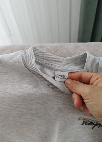 Gri Erkek Çocuk Sweatshirt Uzun Kollu - Görsel 3