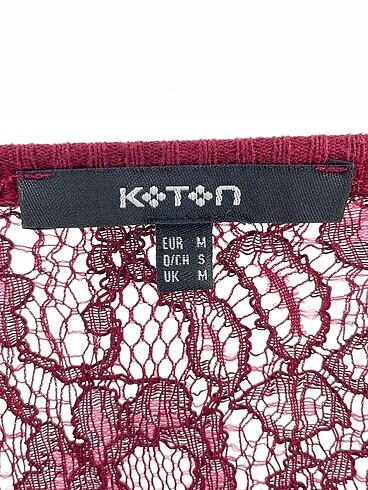 m Beden kırmızı Renk Koton Hırka %70 İndirimli.