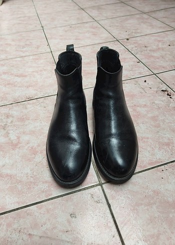 Siyah Deri Erkek Botu 41.5 - Görsel 2