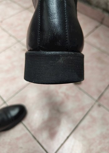 Siyah Deri Erkek Botu 41.5 - Görsel 9