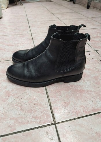 Siyah Deri Erkek Botu 41.5 - Görsel 3