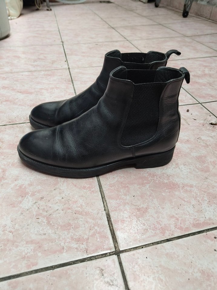 Siyah Deri Erkek Botu 41.5 - Görsel 3