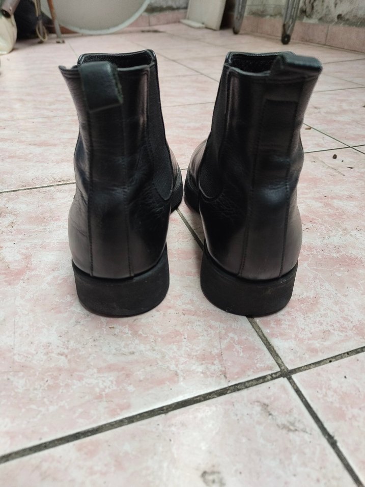 Siyah Deri Erkek Botu 41.5 - Görsel 4