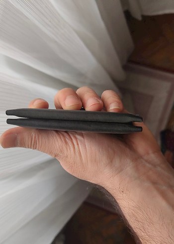 Lacivert Minimalist Erkek Cüzdan el yapım deri - Görsel 9