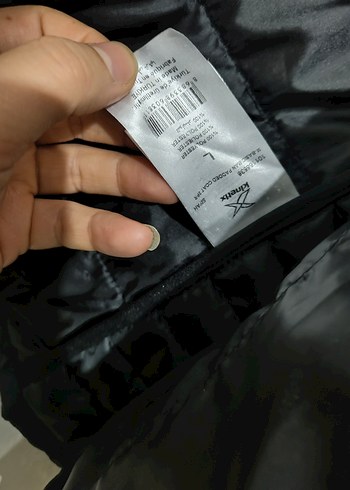 Erkek Siyah Fermuarlı Sade Mont Kinetix marka - Görsel 8