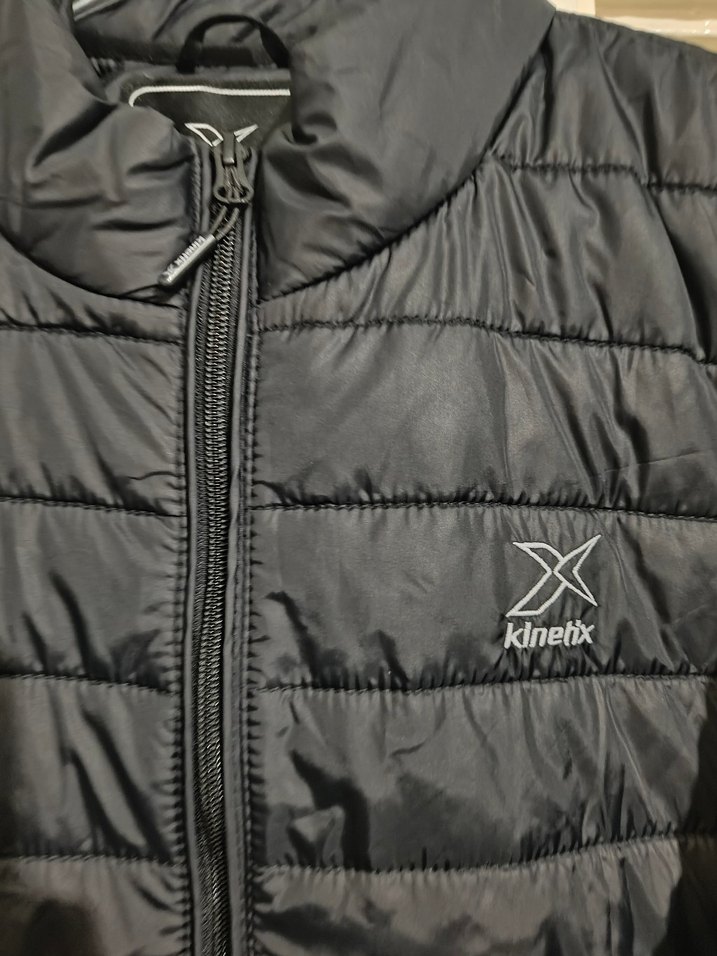 Erkek Siyah Fermuarlı Sade Mont Kinetix marka - Görsel 3