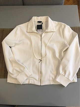 Fermuarlı triko/sweatshirt