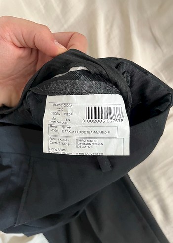 Altınyıldız sıfıra yakın nano kumaş takım elbise - Görsel 3