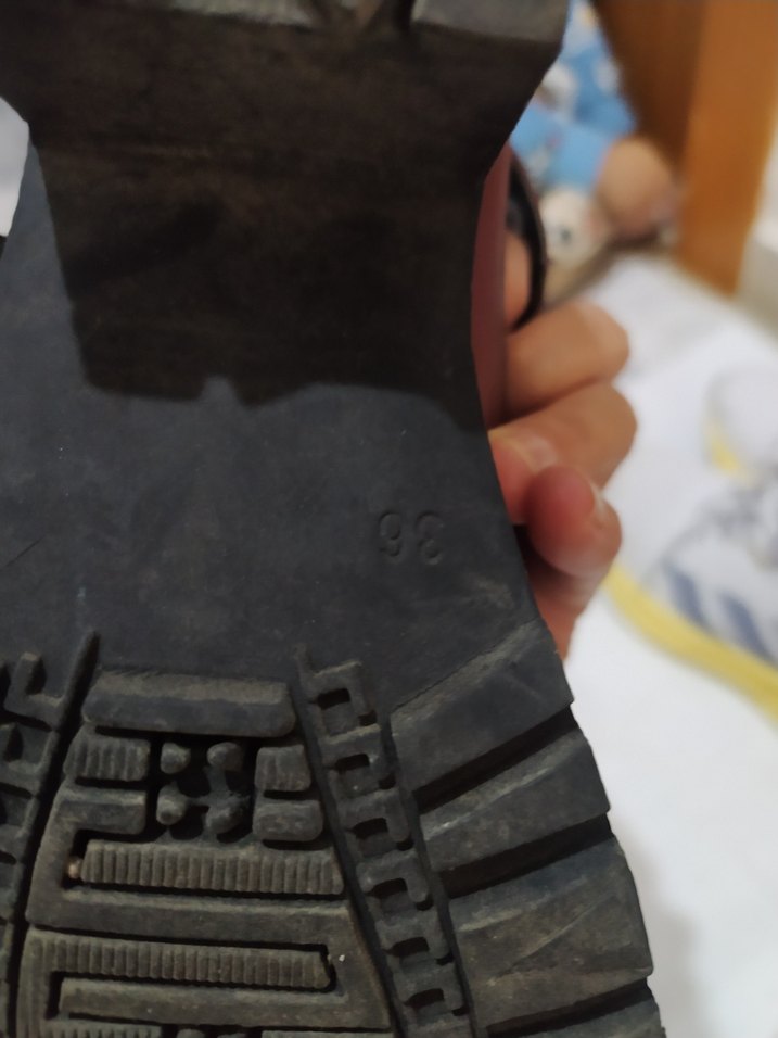 36 numara Bordo Kadın Deri Tokalı  Bot - Görsel 4