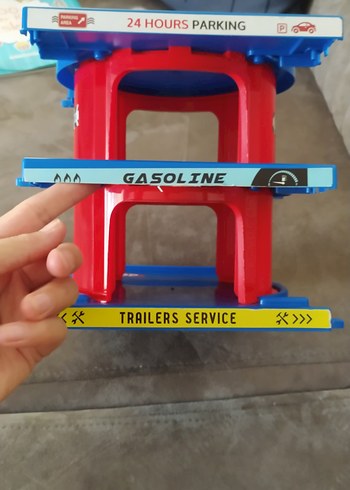 Araba kaydırmalı otopark - Görsel 14