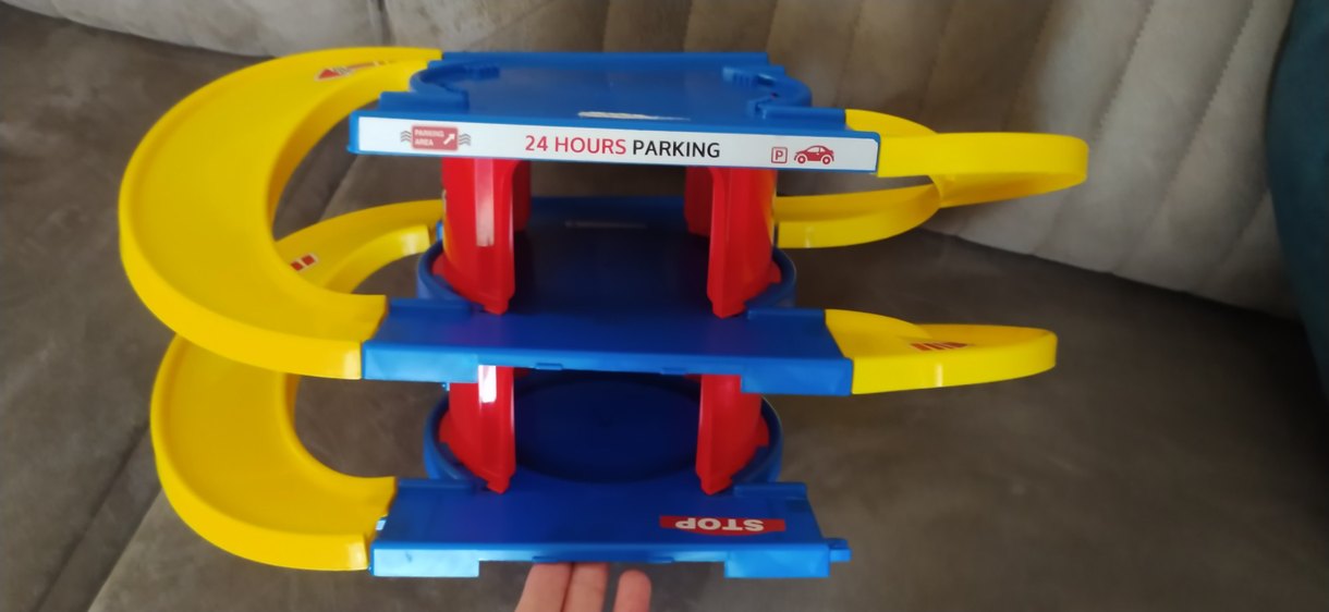 Araba kaydırmalı otopark - Görsel 4