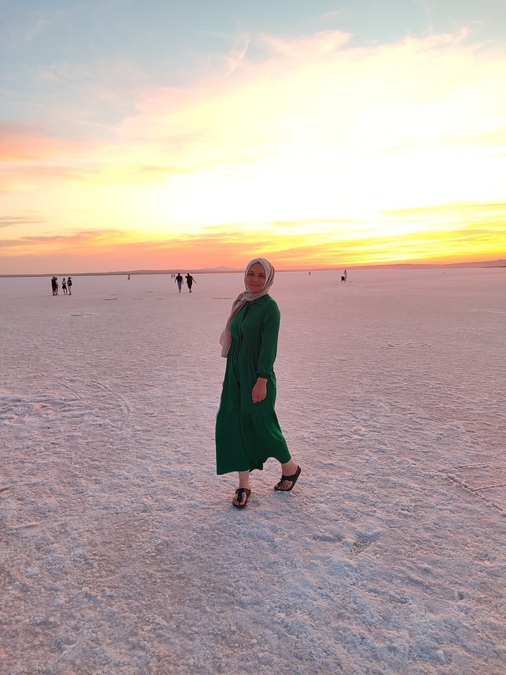 Bohem Tarzı Kadın Uzun Kol Elbise - Görsel 2