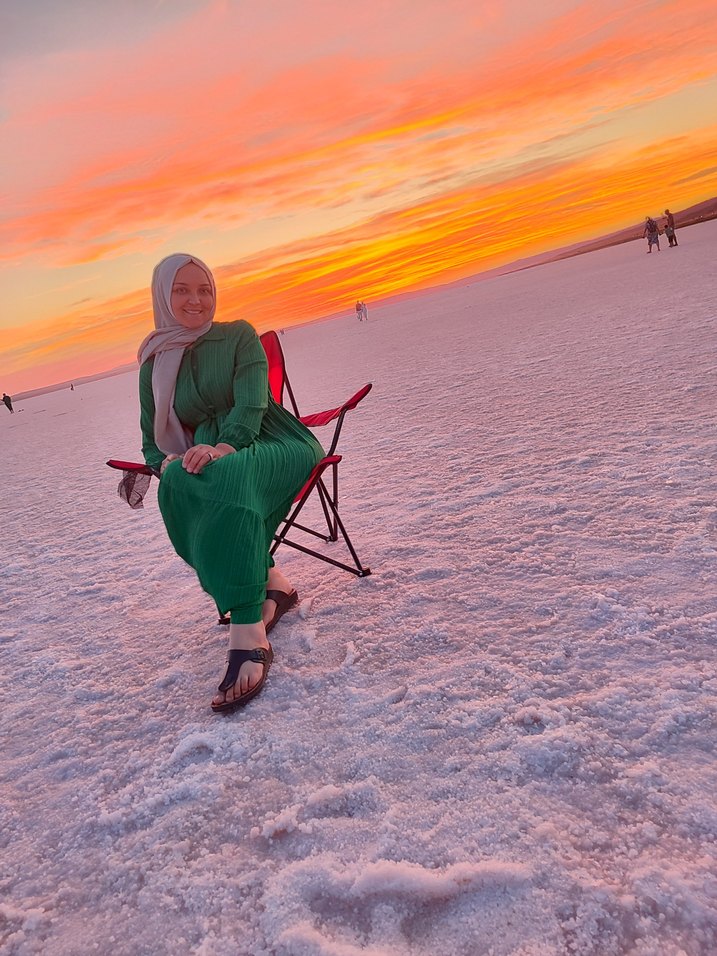 Bohem Tarzı Kadın Uzun Kol Elbise - Görsel 4