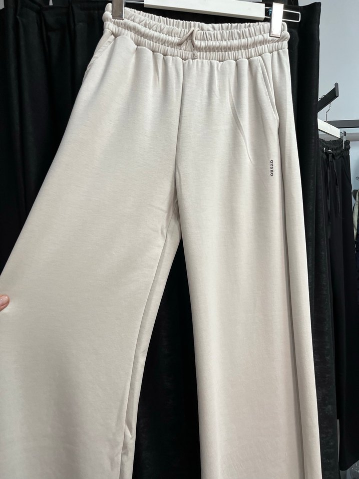 Oysho Kadın Gri Uzun Kollu Sweatshirt - Görsel 2