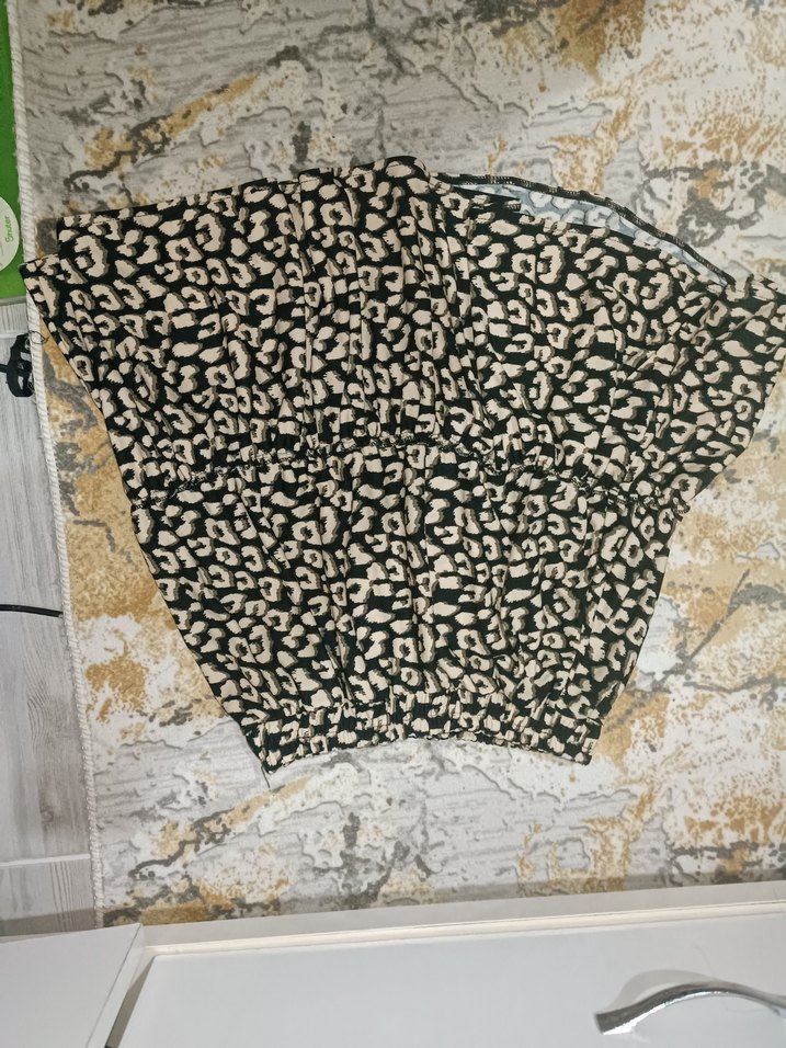 leopar desenli diz üstü etek - Görsel 2