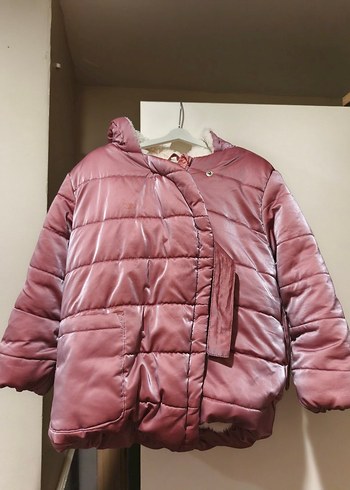 Kürklü Kız Mont - Görsel 2