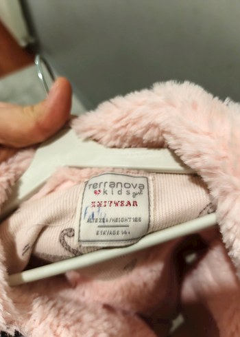 Düğmeli Pembe Kız Çocuk Ceketi - Görsel 3