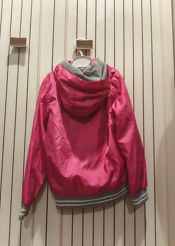 Kız Çocuk Renkli Fermuarlı Ceket - Görsel 2