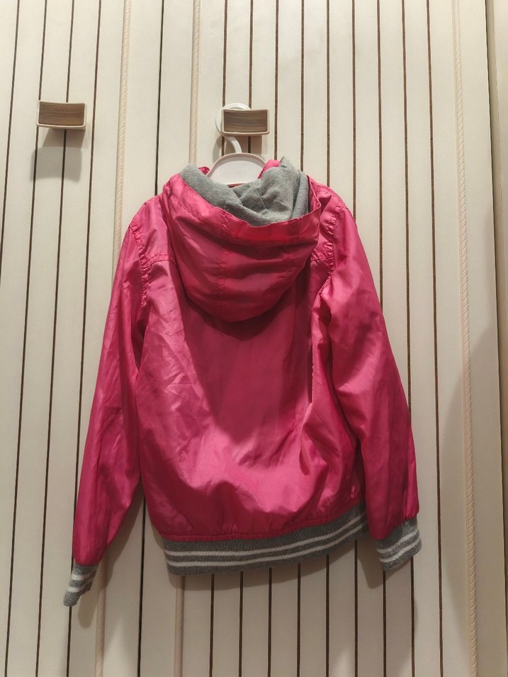 Kız Çocuk Renkli Fermuarlı Ceket - Görsel 2