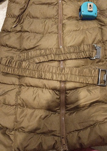 Kahverengi Kürklü Midi Kadın Kış Montu - Görsel 3