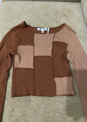 Koton Çift Renk Tasarımlı Crop - Görsel 3