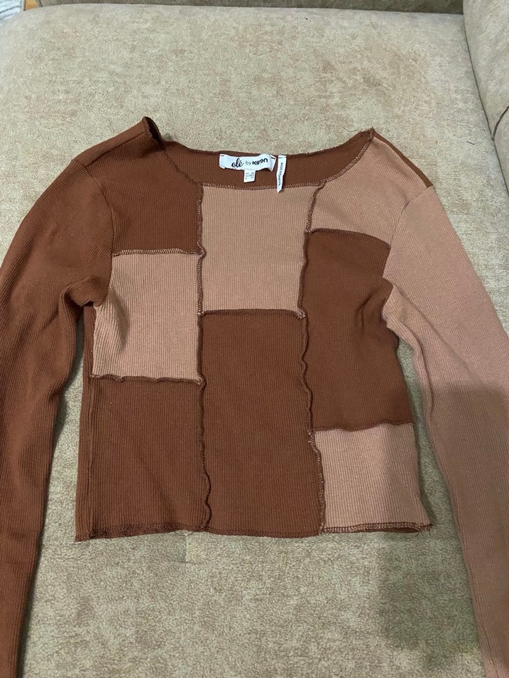 Koton Çift Renk Tasarımlı Crop - Görsel 3