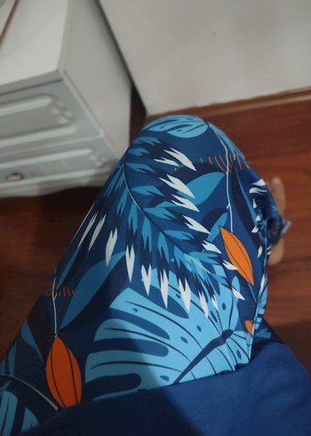 Koyu Mavi Normcore haşema-tesettür mayo - Görsel 4