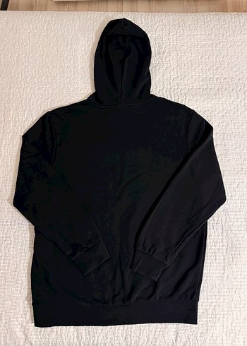 Siyah Kapüşonlu Erkek Sweatshirt - Görsel 2