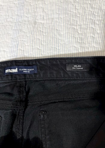 Erkek Siyah Regular Fit Denim Jean - Görsel 2