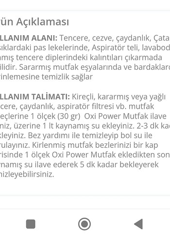 hom oxı mutfak oxı beyaz çamaşır deterjanı - Görsel 5