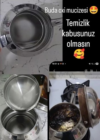 Homm Mutfak Oxi Power Toz Leke Çıkarıcı 500 gr - Görsel 3