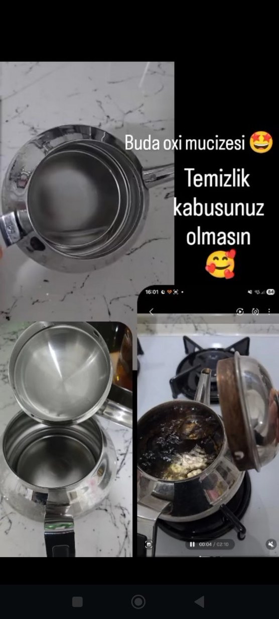 Homm Mutfak Oxi Power Toz Leke Çıkarıcı 500 gr - Görsel 3