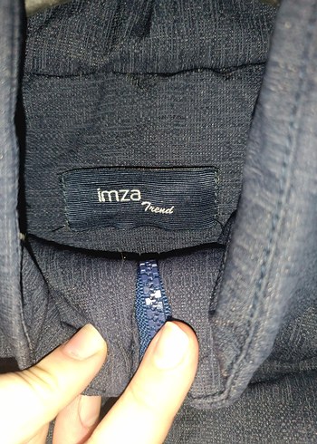 Fermuarlı Yüksek Yakalı Gri Erkek Yelek - Görsel 5