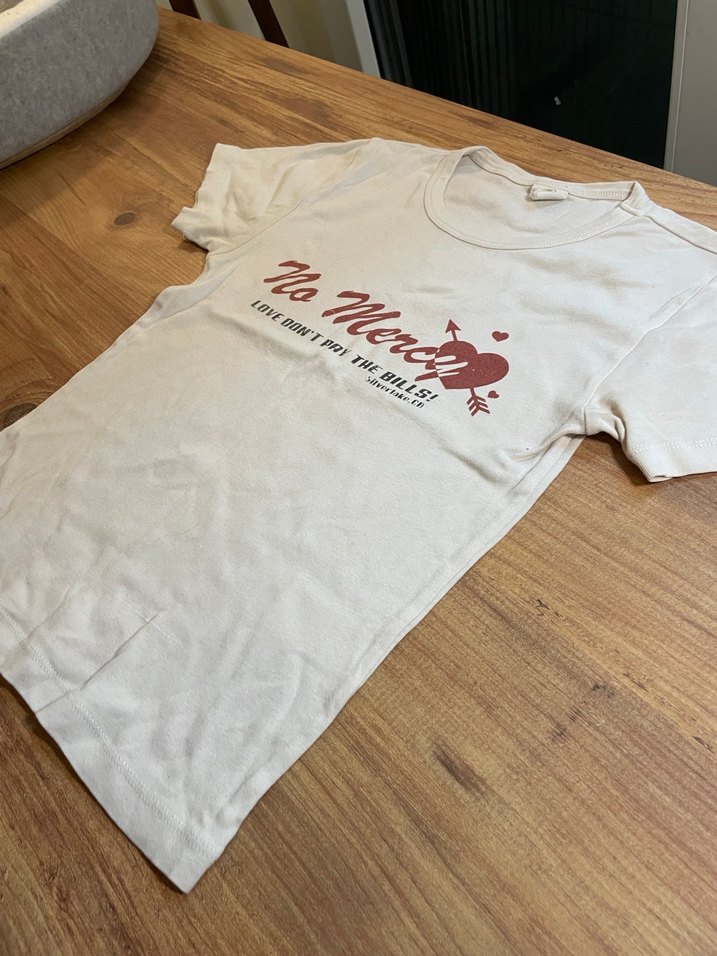 Baskılı Kısa Kollu Hamile Tişörtü - Görsel 4