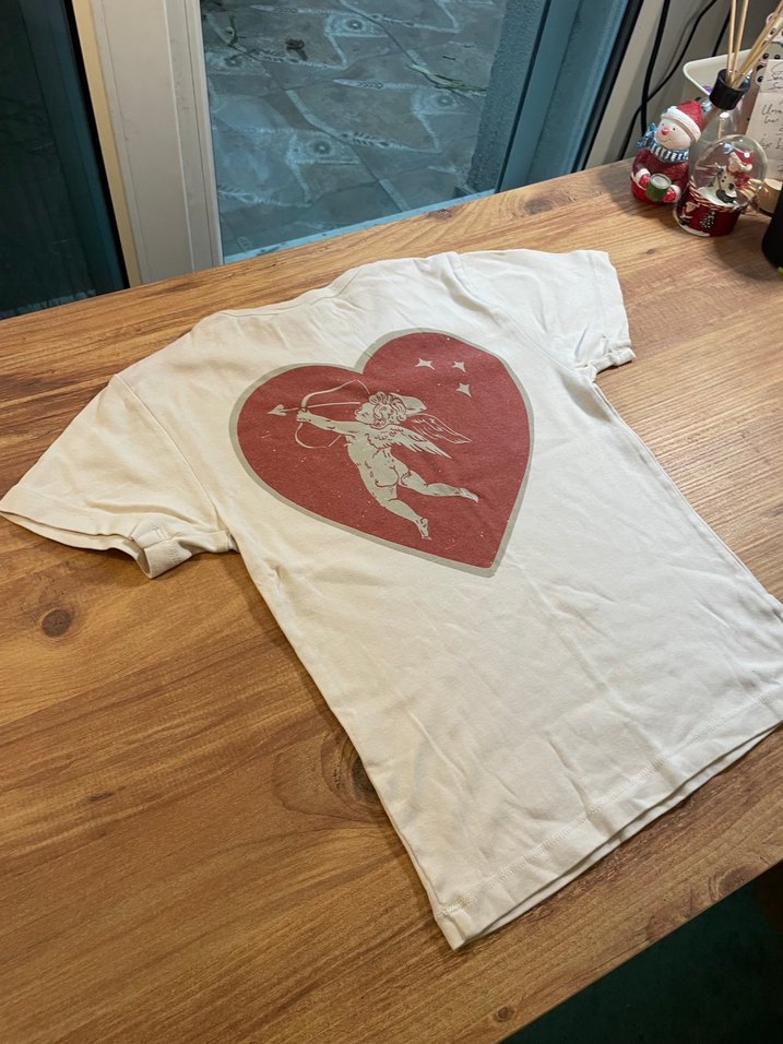 Baskılı Kısa Kollu Hamile Tişörtü - Görsel 2